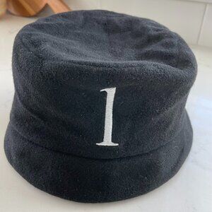 Norbu Canada Wool Cashmere Blend Cozy Winter Hat w Embroidered 1 Blk Grey OS